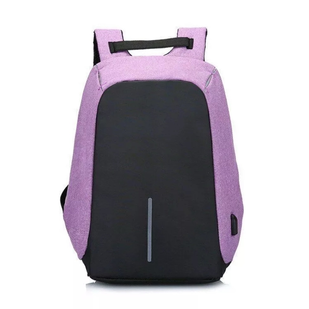 Stylish Black and Purple Backpack